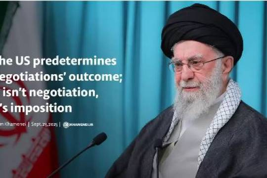 The US predetermines negotiations’ outcome; it isn’t negotiation, it’s imposition