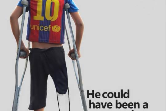 He could have been a soccer player