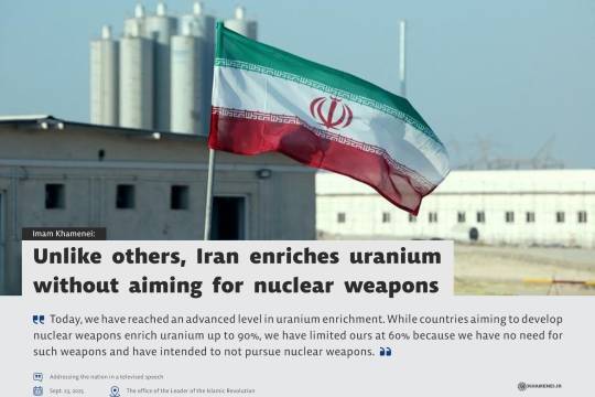 Unlike others, Iran enriches uranium without aiming for nuclear weapons