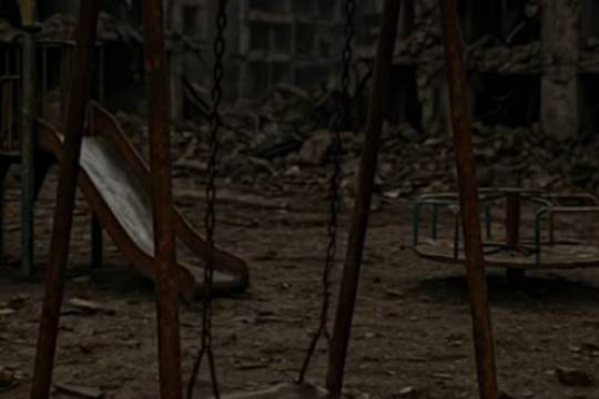 CHILDREN'S GAMES ARE THE LAST WHISPERS OF PEACE IN GAZA