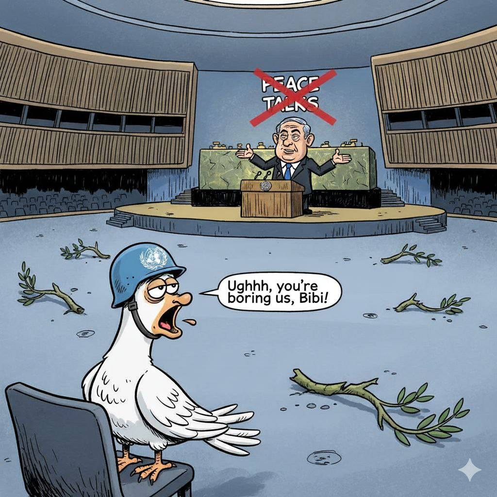 Ughhh, you're boring us, Bibi!