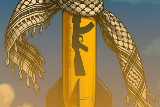 The resistance's rockets support for the Palestinian cause