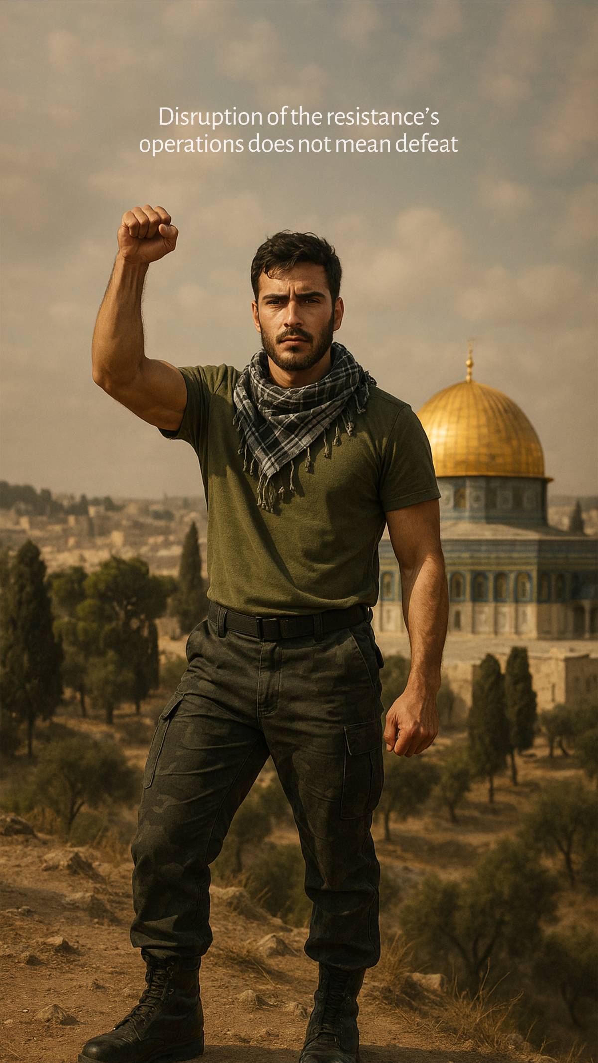 Disruption of the resistance's operations does not mean defeat