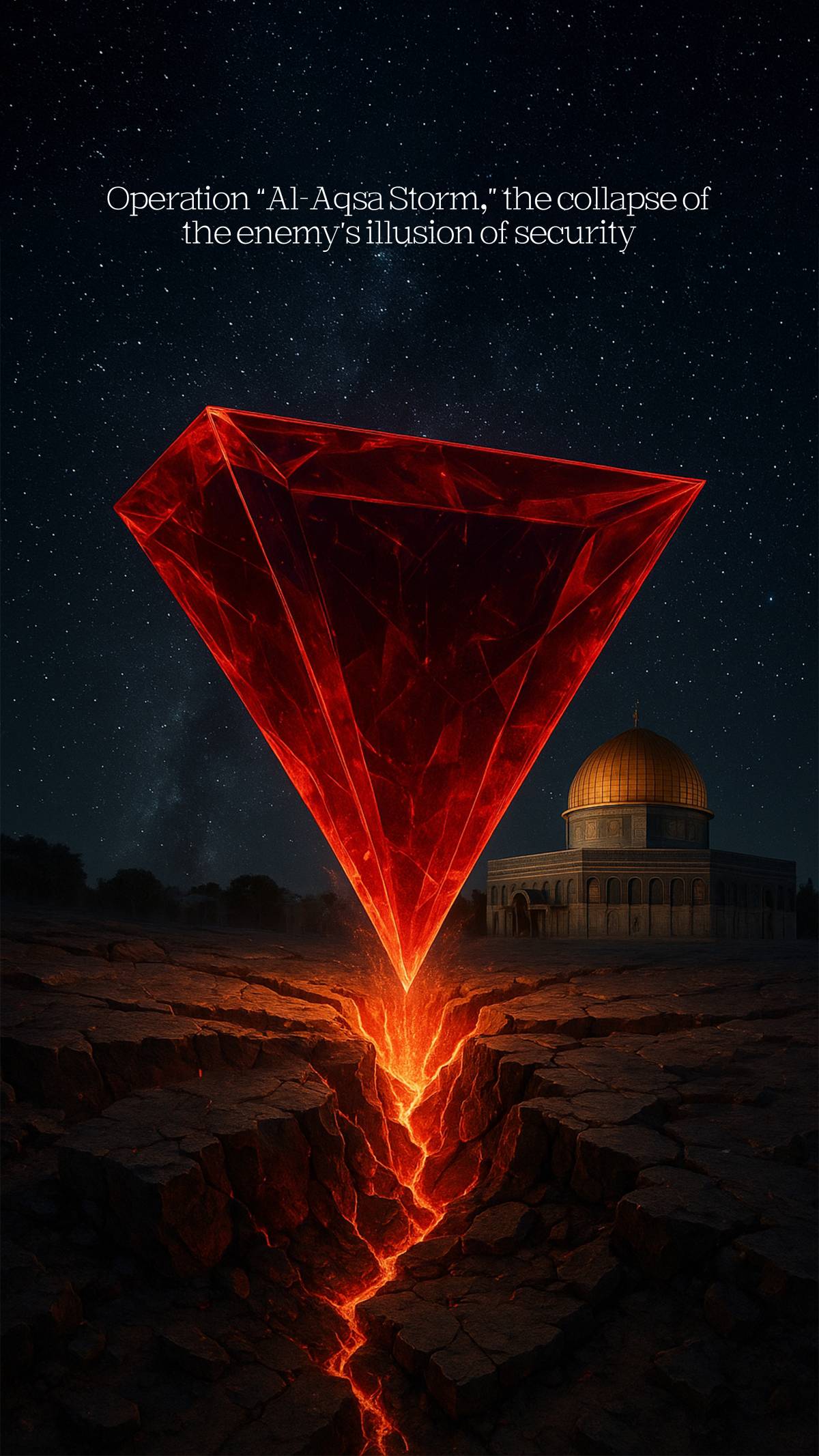 Operation Al-Aqsa Storm, the collapse of the enemy's illusion of security