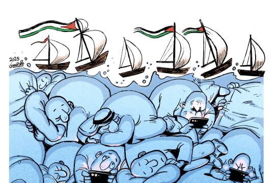 كاريكاتير / الصمود في عصر الصمت