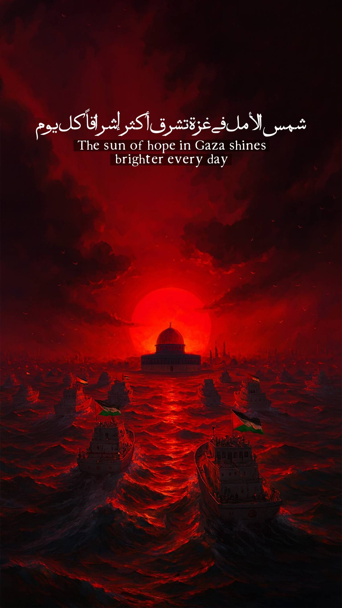 The sun of hope in Gaza shines brighter every day