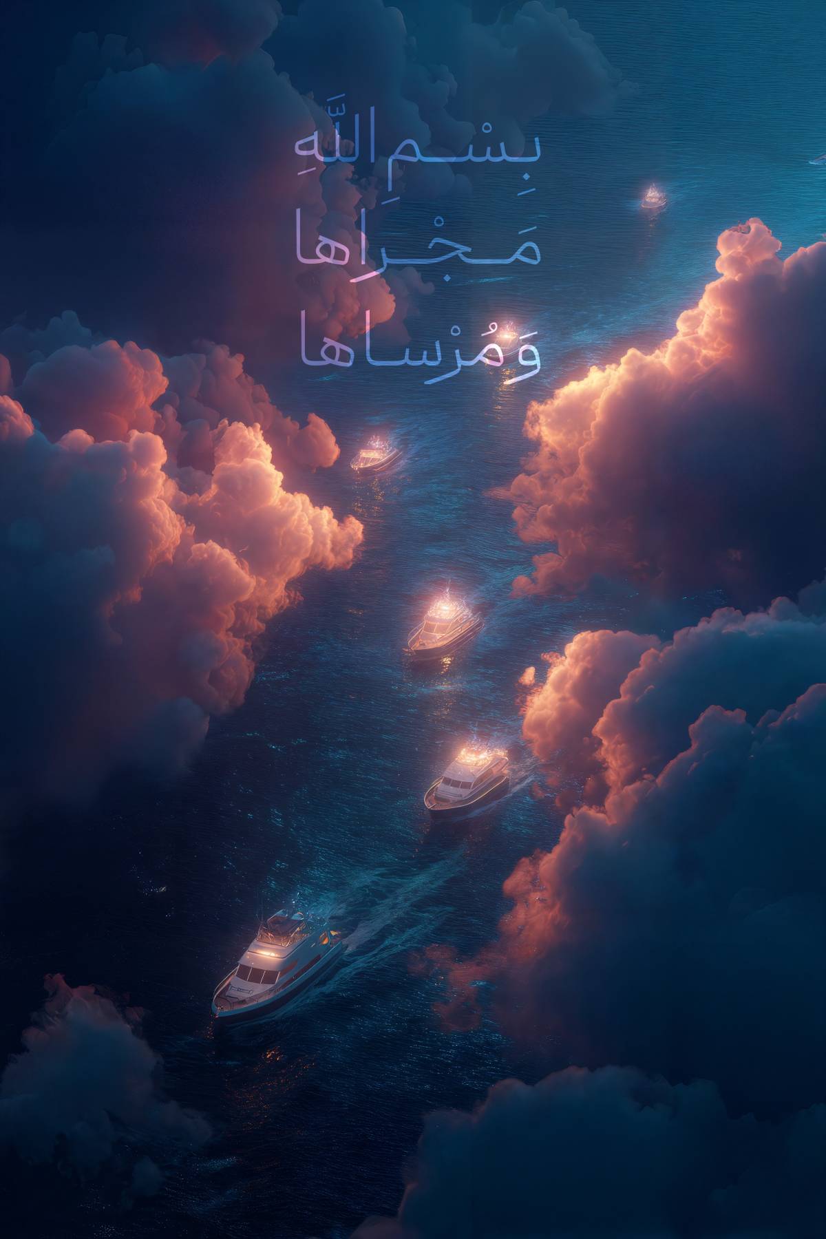 بِسْمِ اللَّهِ مَجْراها وَ مُرْساها