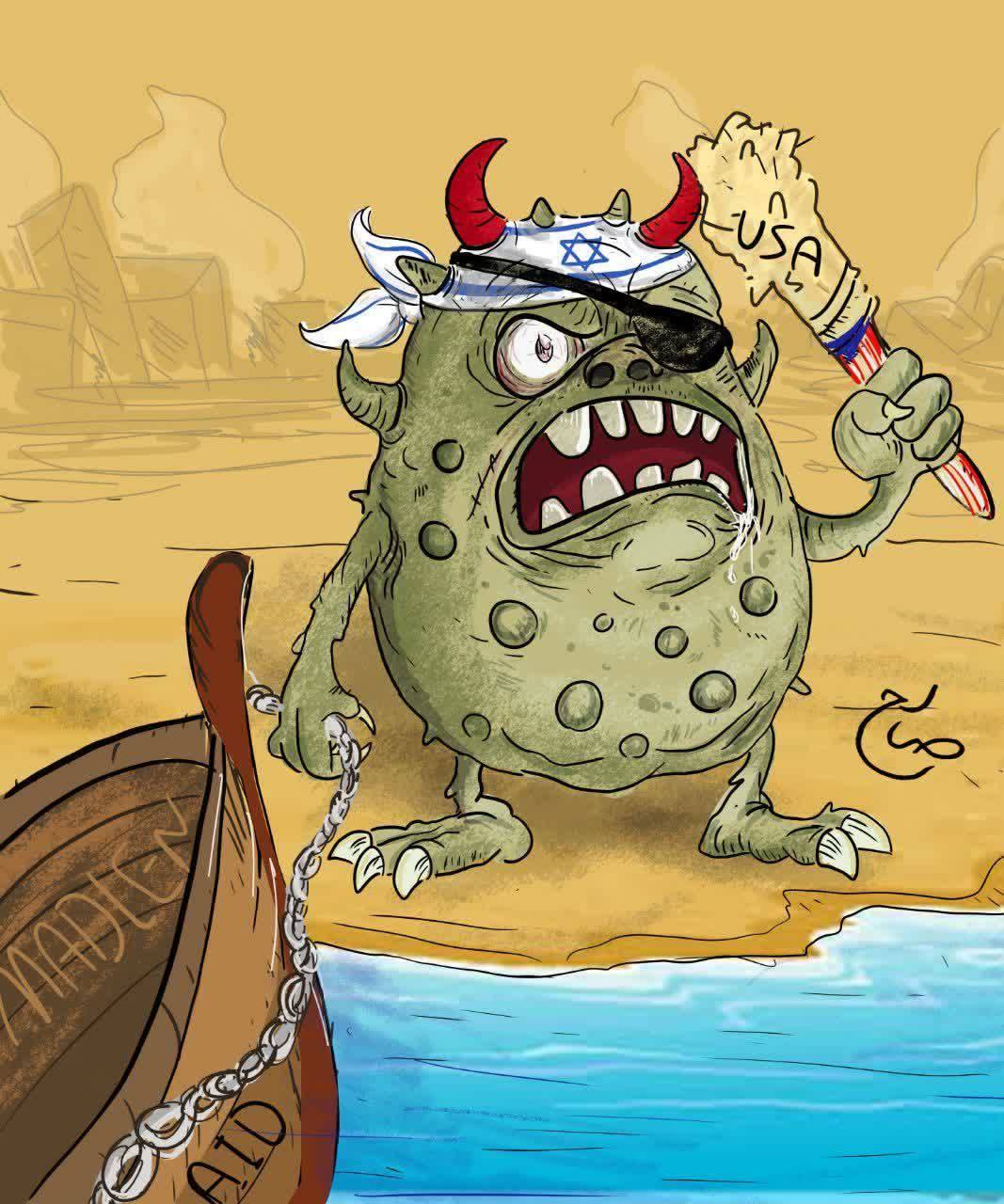 کشتی های آزادی صمود اسیر دزد دریایی کودک کش!