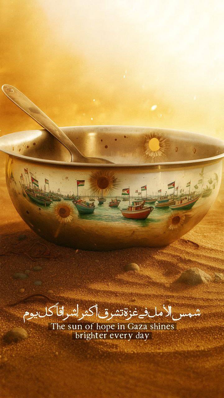 The sun of hope in Gaza