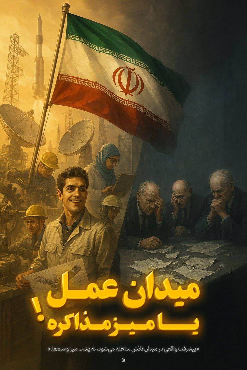 میدان عمل یا میز مذاکره!