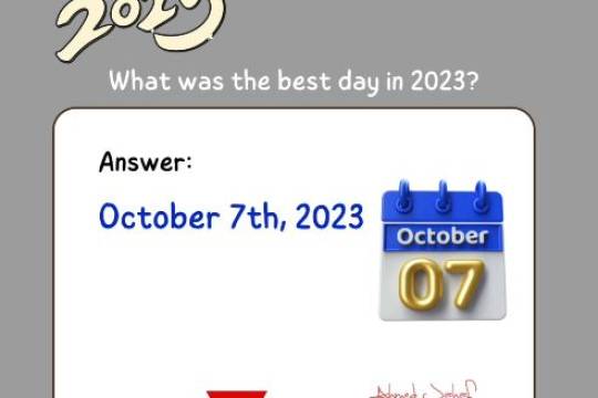 the best day in 2023