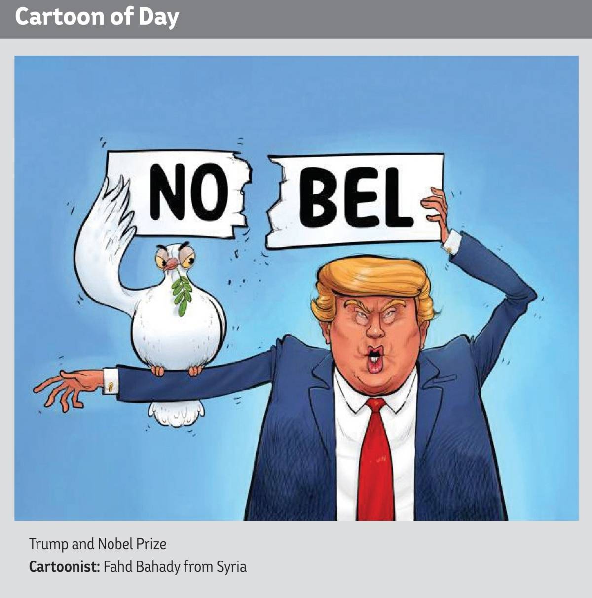 Trump and Nobel Prize!