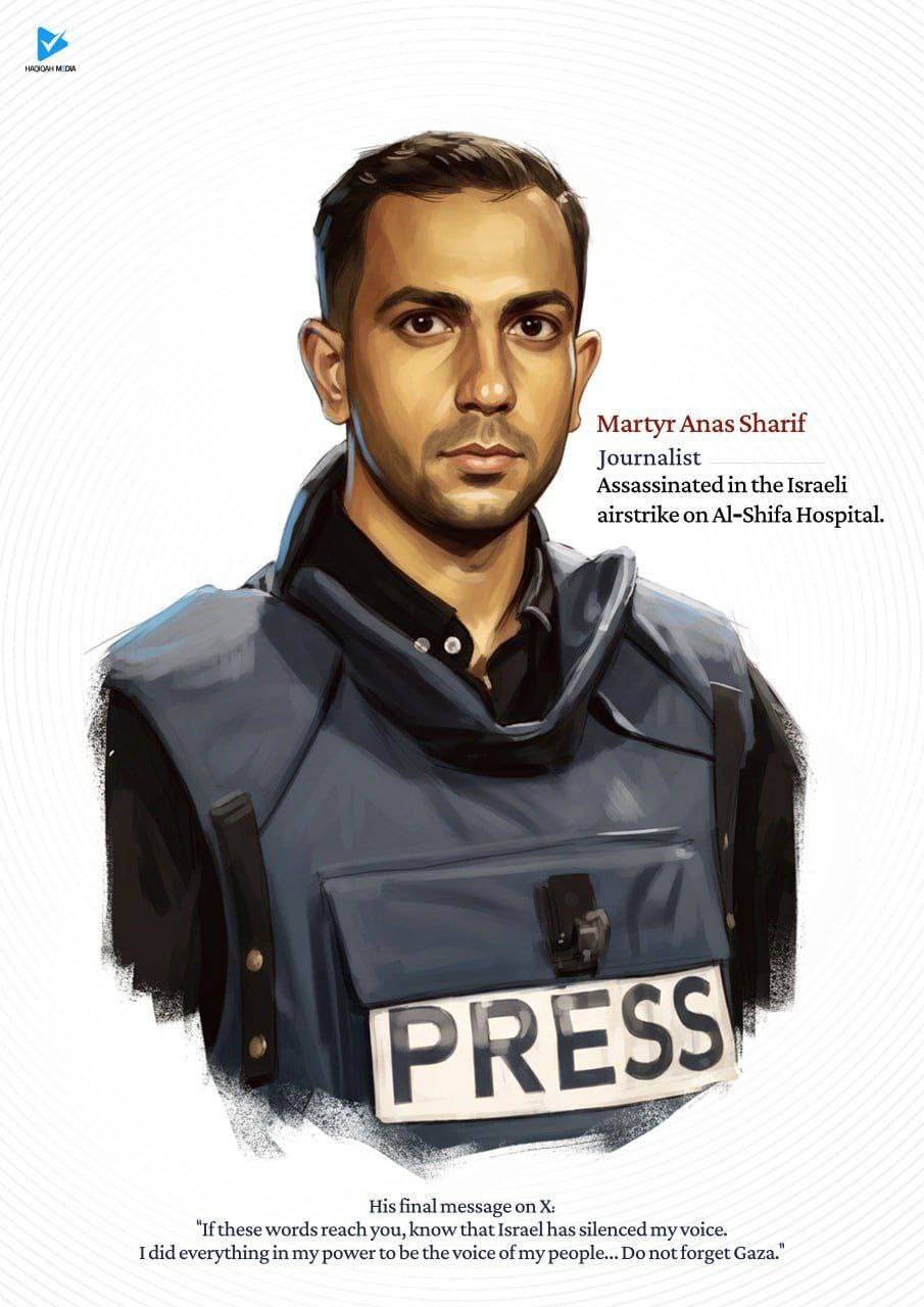 Martyr Anas Sharif Journalist