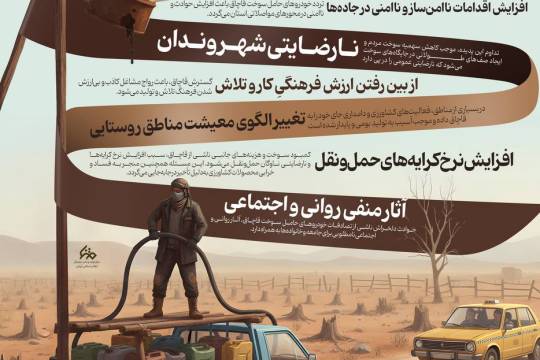 پیامدهای قاچاق سوخت