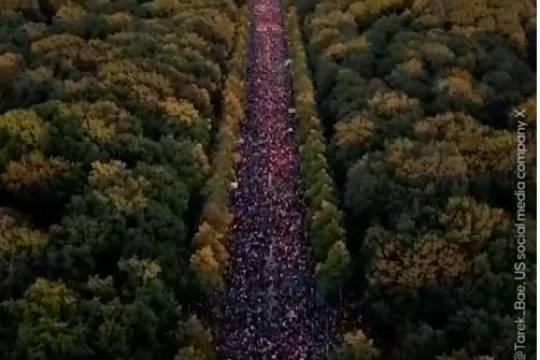 The west, a false herald of freedom, crushes the outcry against genocide in this manner