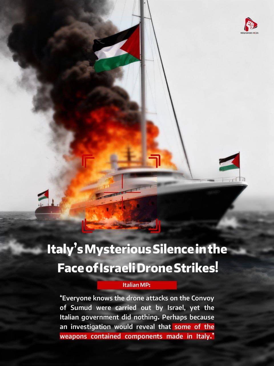 Italy's Mysterious Silence in the Face of lsraeli Drone Strikes