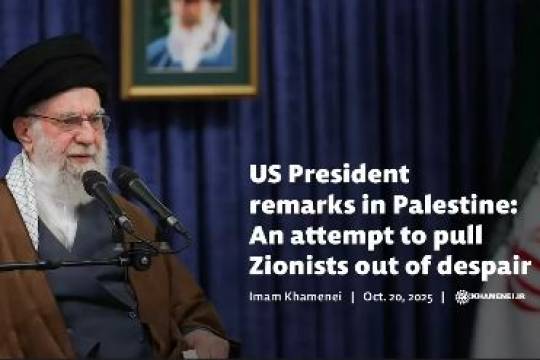 US President remarks in Palestine: An attempt to pull Zionists out of despair