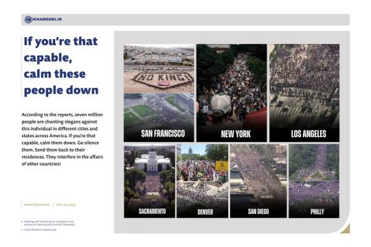 If you’re that capable, calm these people down