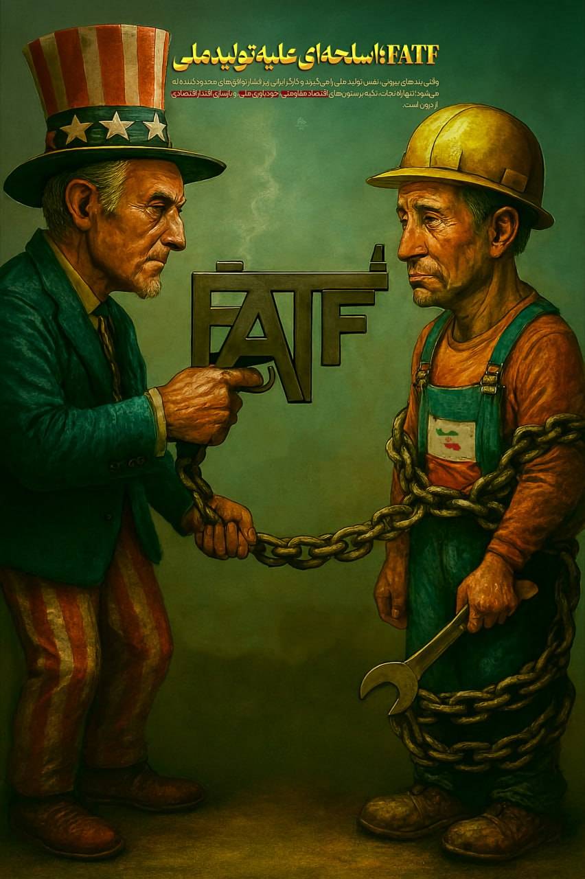 ⁉️FATF؛ اسلحه‌ای علیه تولید ملی