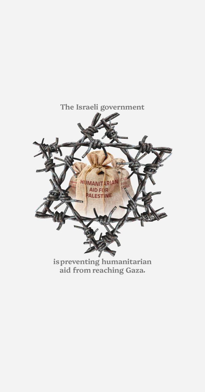 The Israeli government is preventing humanitarian aid from reaching Gaza