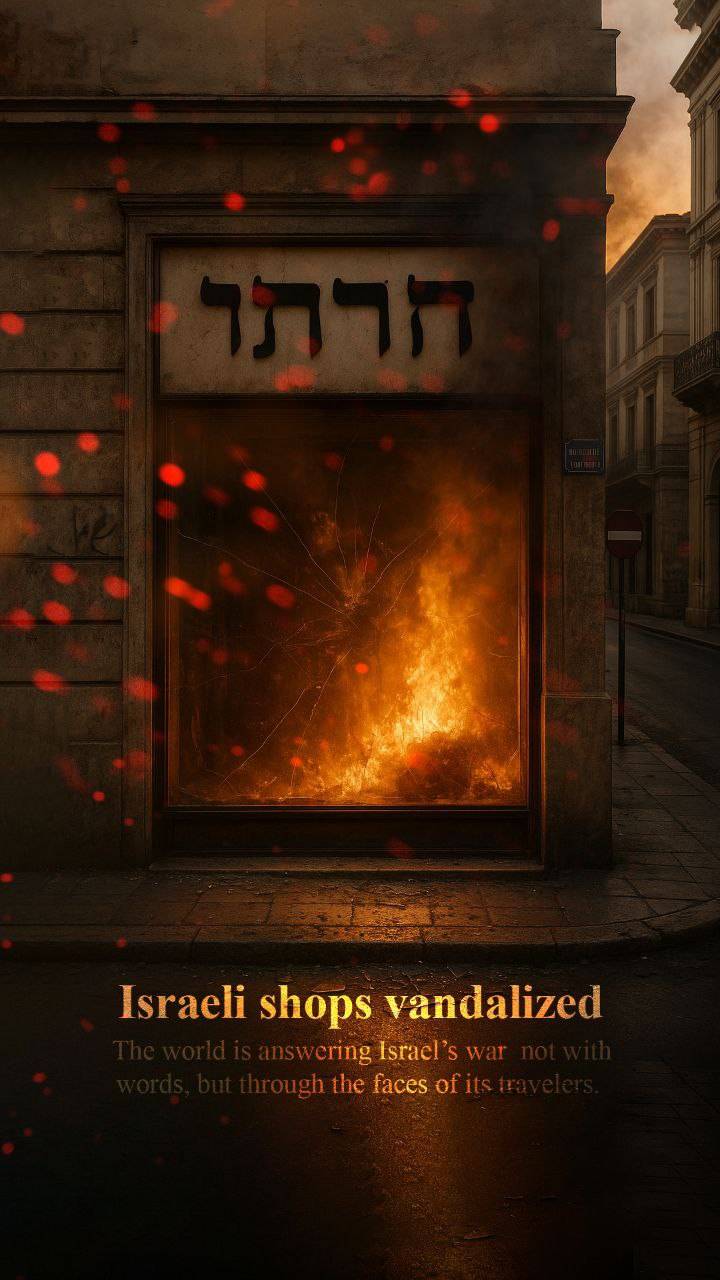 Israeli shops vandalized