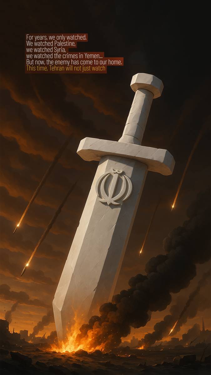 But now, the enemy has come to our home