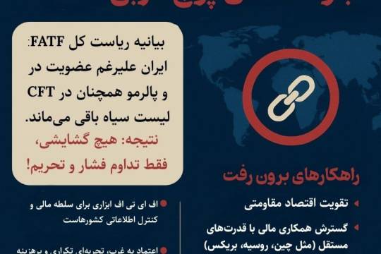 تکرار خطای برجام با وعدهای پوج غربیFATF
