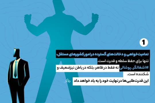 مجموعه پوستر : اشغالگر پوشالی