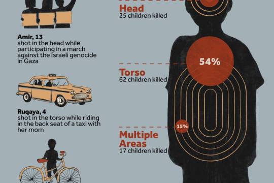Targeting Childhood in the West Bank-By Area