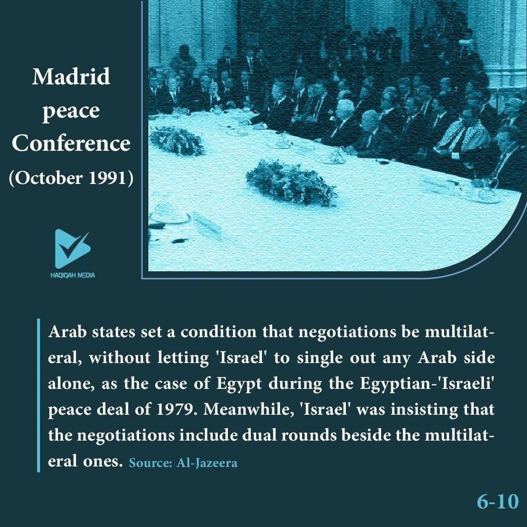 The Madrid Conference (October 1991)