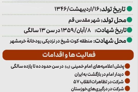 محمد حسین فهمیده که بود؟