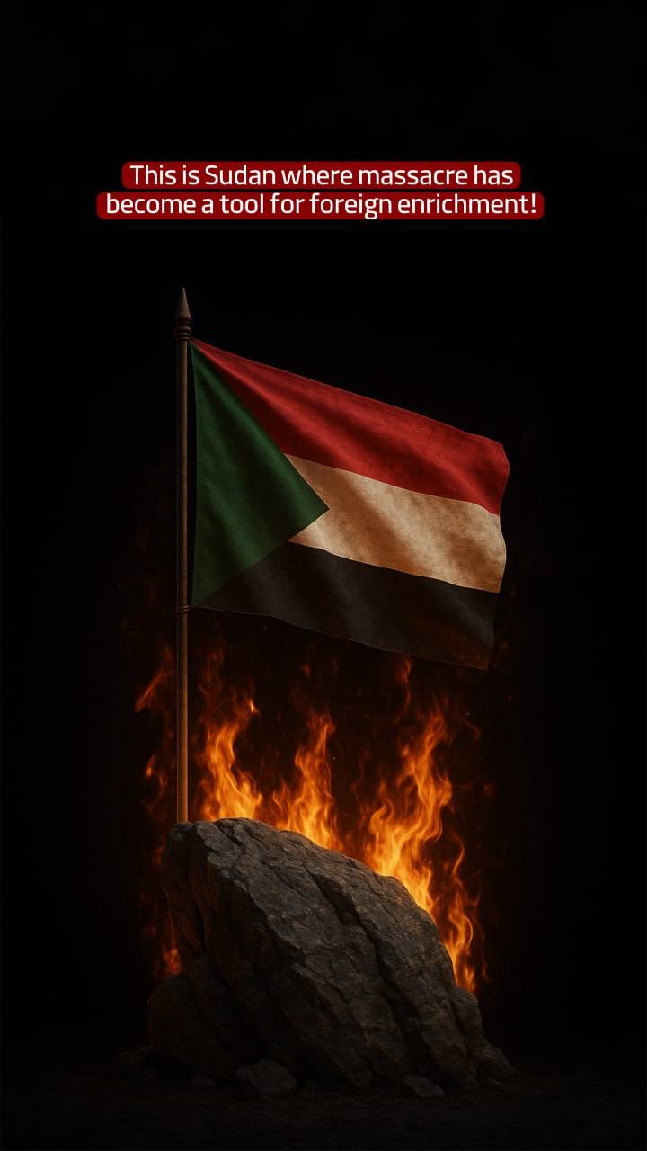 This is Sudan where massacre has become a tool for foreign enrichment!(1)