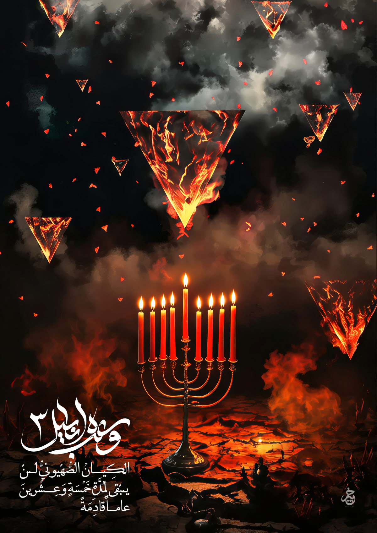 الكيان الصهيوني لن يبقى لمدة خمسة وعشرين عاما قادمة