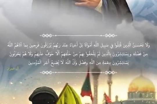 وَلَا تَحْسَبَنَّ الَّذِينَ قُتِلُوا فِي سَبِيلِ اللَّهِ أَمْوَاتًا