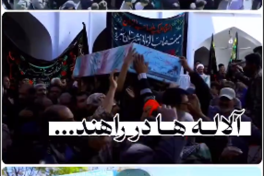 کوچه هارا آب و جارو کنید؛ آلاله ها در راهند