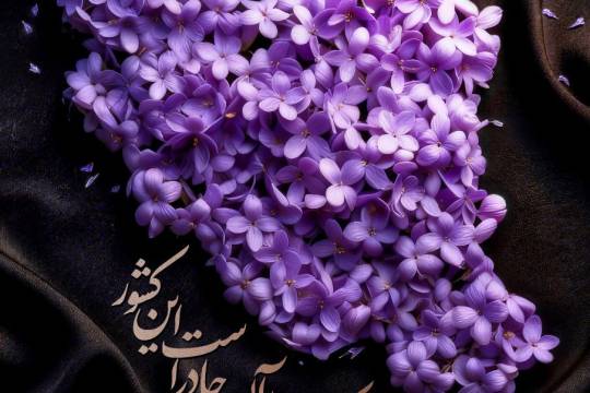 مجموعه پوستر : که زیر سایه آن چادر است این کشور