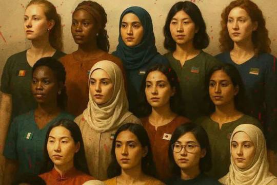 Women diverse in geography united in purpose