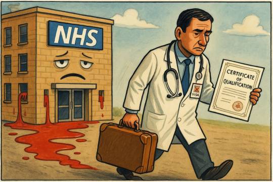 Record numbers of foreign-trained doctors are leaving the UK