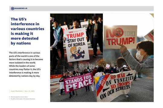 The US’s interference in various countries is making it more detested by nations