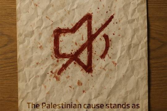 The Palestinian cause stands as a defining test of our collective conscience