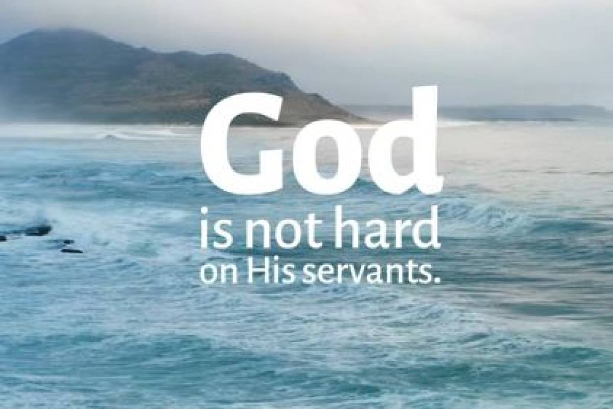 God doesn’t expect us to be heroes!