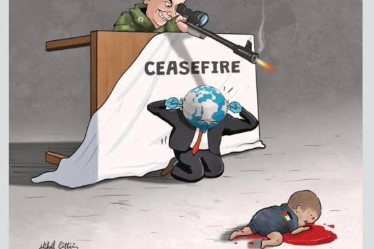 Ceasefire Violations in palestine!