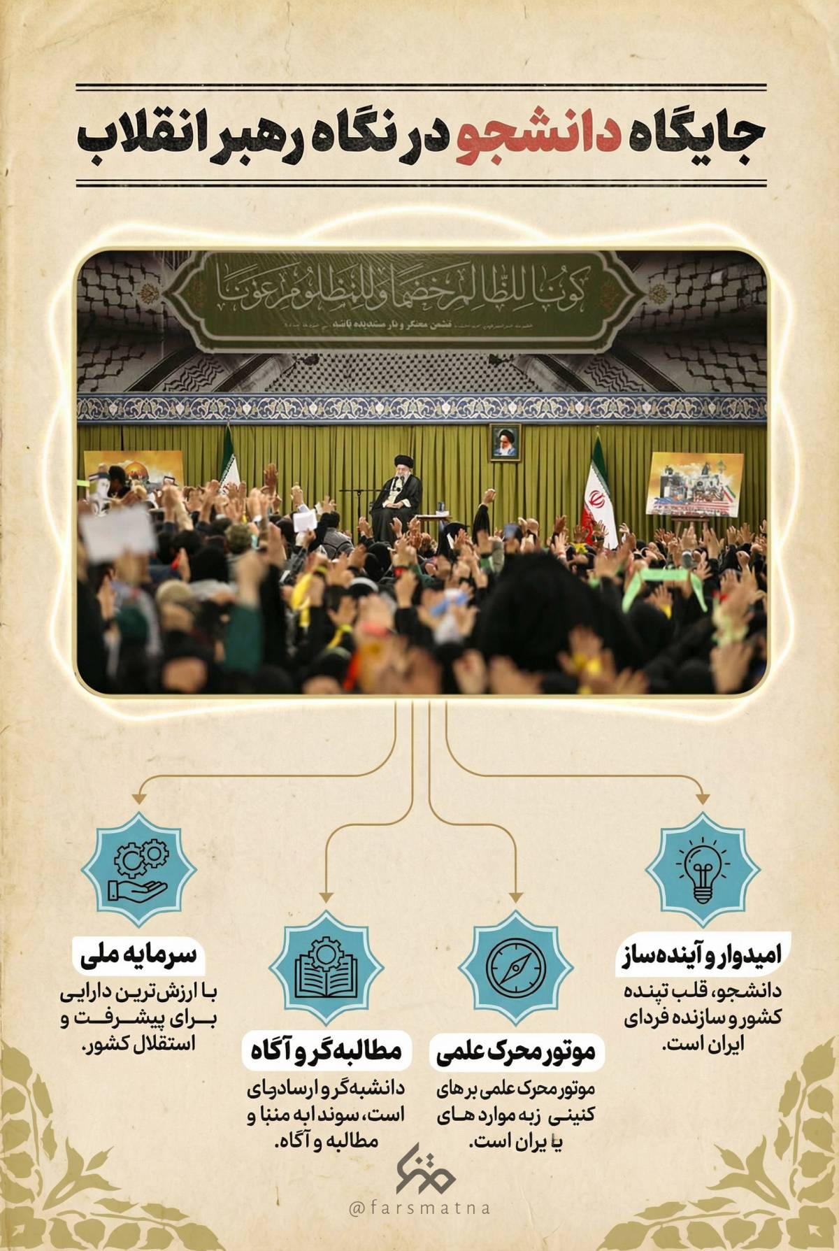 جایگاه دانجشو در نگاه رهبر انقلاب