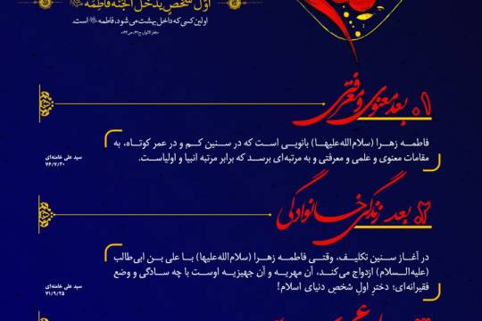 حضرت فاطمه یک رهبر به تمام معنا