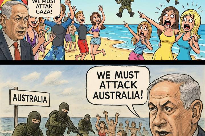 WE MUST ATTACK AUSTRALIA!