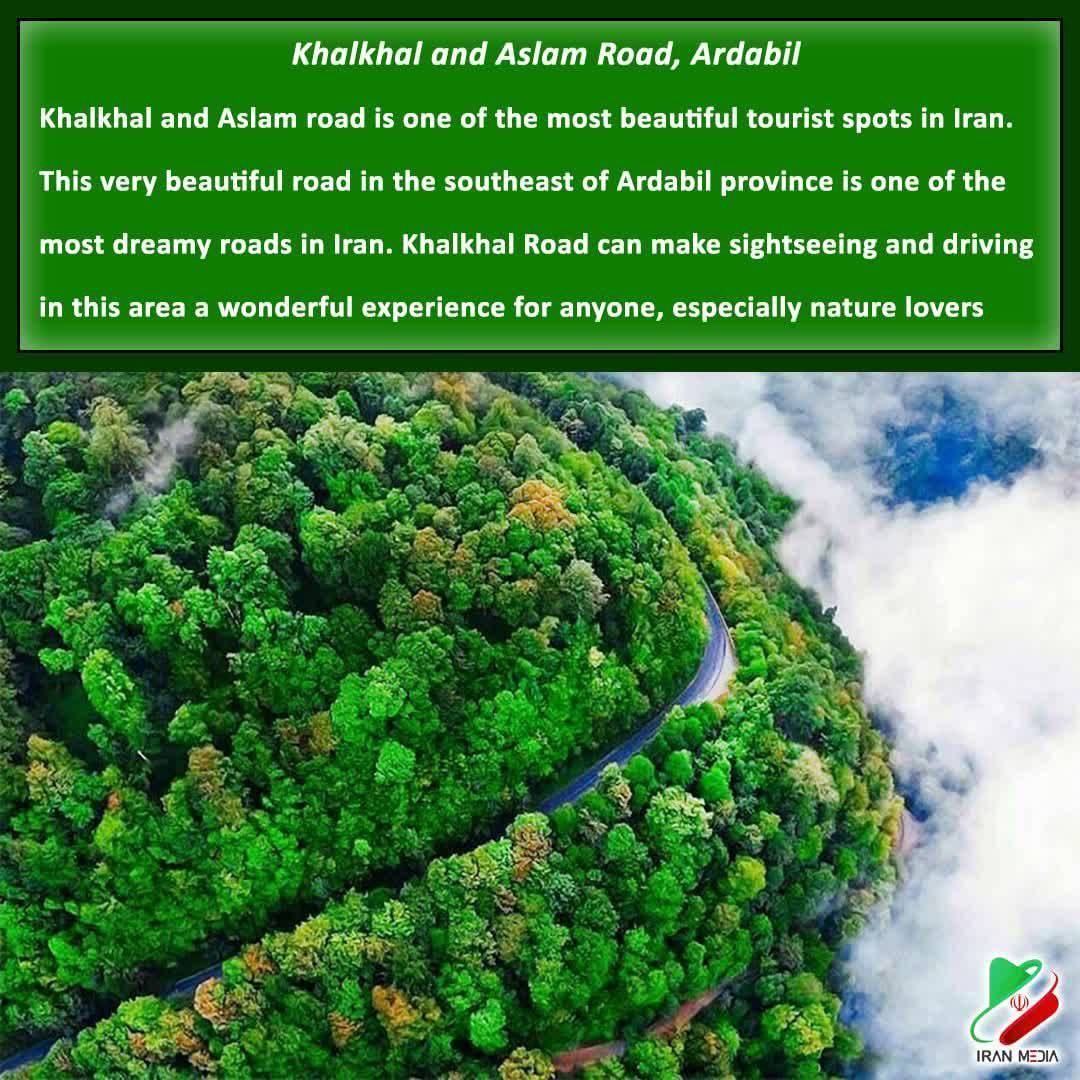 Khalkhal and Aslam Road, Ardabil