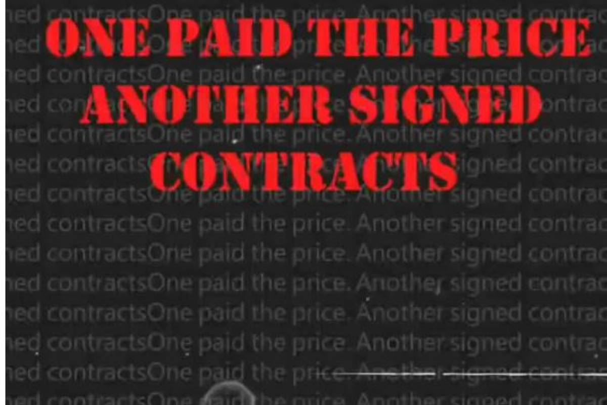 ONE PAID THE PRICE ANOTHER SIGNED CONTRACTS_1