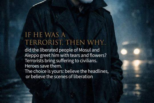 IF HE WAS A TERRORIST THEN WHY