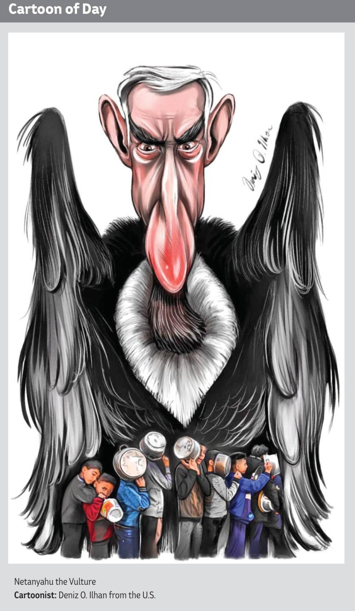 Netanyahu the Vulture!
