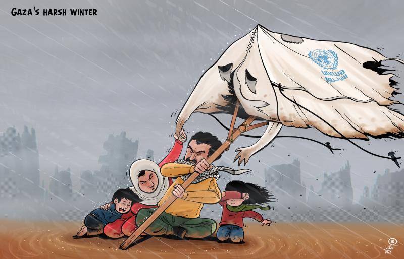 Gaza's harsh winter..